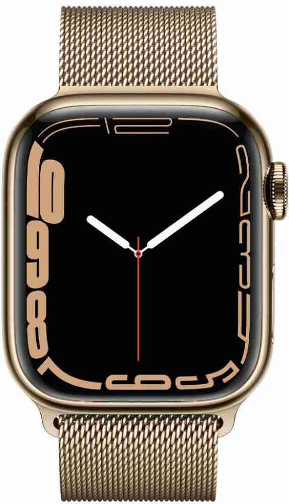 Apple Watch Series7 (GPS+Cellular-41mm) Graphite Stainless Steel  Case-Graphite Loop