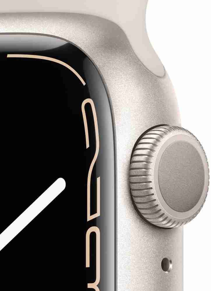 Apple Watch Series7 (GPS, 41mm) - Starlight Aluminium Case with Starlight Sport Band Price in India - Buy Apple Watch Series7 (GPS, 41mm) - Starlight Aluminium Case with Starlight Sport Band online Apple Watch Series7 (GPS, 41mm) - Starlight Aluminium Case with Starlight Sport Band Price in India - Buy Apple Watch Series7 (GPS, 41mm) - Starlight Aluminium Case with Starlight Sport Band online