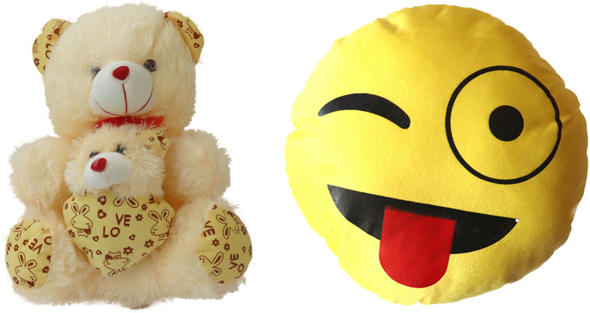 Bear online emoji pillow