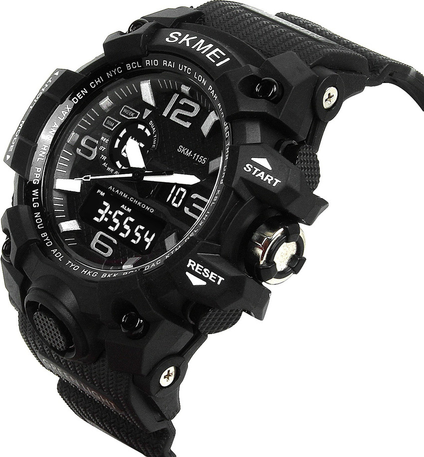 SKMEI RSK 1283BLK Skmei Military Series Analogue Digital Black