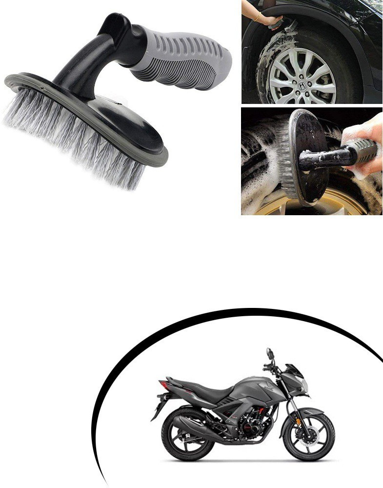Giinix Bike Tyre Rim Cleaner Brush for CB Unicorn 0 ml Wheel Tire