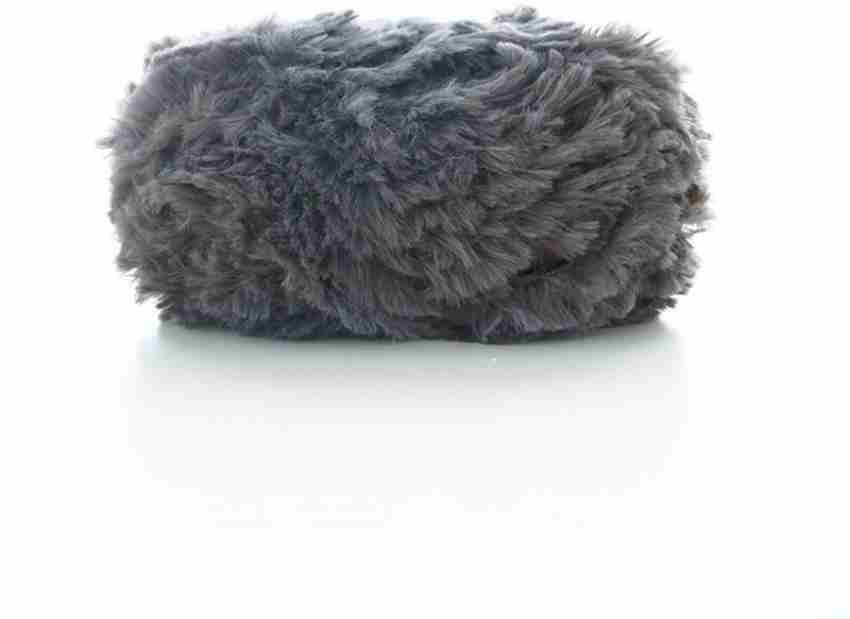PRANSUNITA Super Soft Faux Fur Chunky Wool Yarn for Knitting and