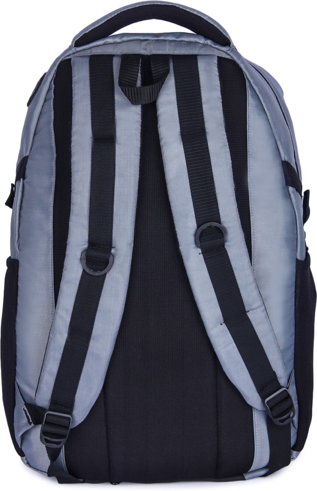 Buraq Hub Laptop bag Backpack 35 L Laptop Backpack Grey Black Price in India Flipkart