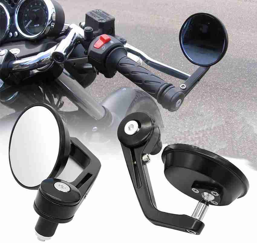 YAKONDA Bike 126 Handlebar Rear View Mirror Round shape End
