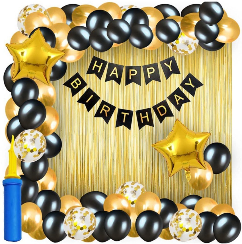 65 Pcs Pastel Happy Birthday Decoration for Girls Kids Boys with Sparkle  Golden