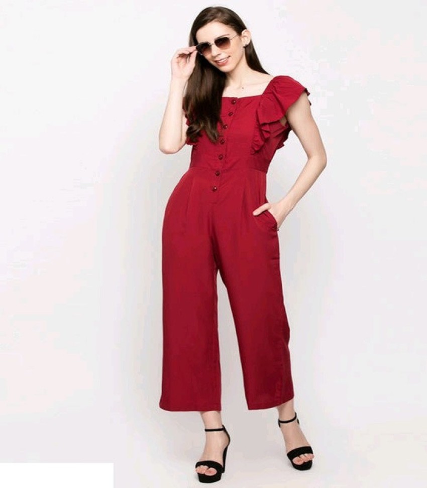 Red Jumpsuit For Women - Buy Red Jumpsuit For Women online in India