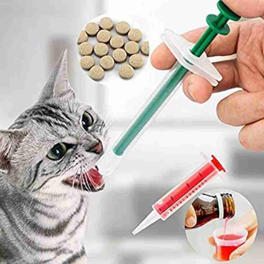 FITUP Pet Medicine Feeding Syringe Oral Syringe and Medicine
