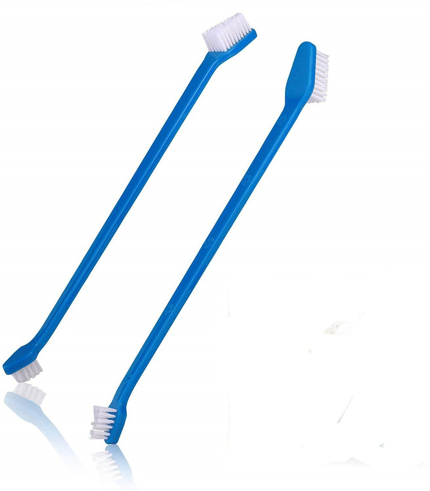 Double sided sales dog toothbrush