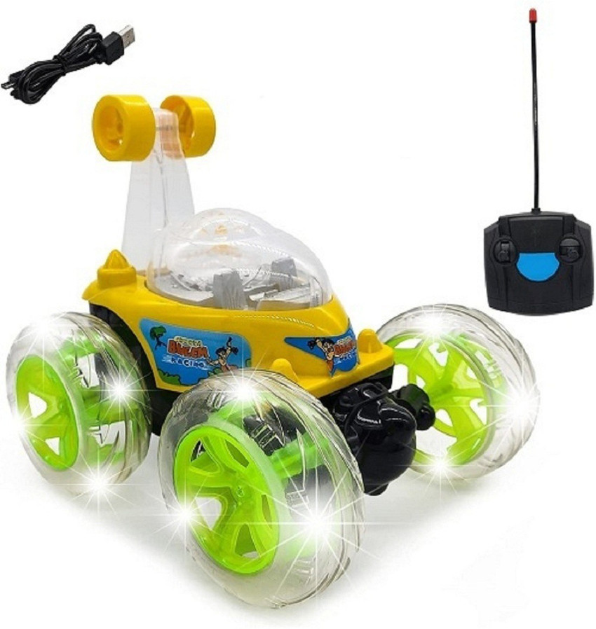 360 degree rotating toy car top