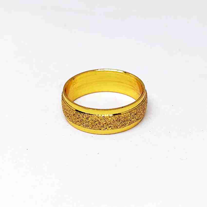 SEN ENTERPRISE Golden Base Stainless Steel Finger Ring Thumb