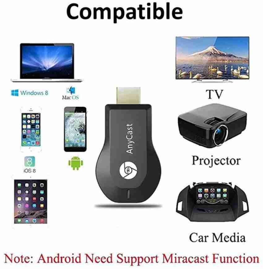 AnyCast TV USB Wireless Display Adapter IOS Android Windows Mac OS  Compatible