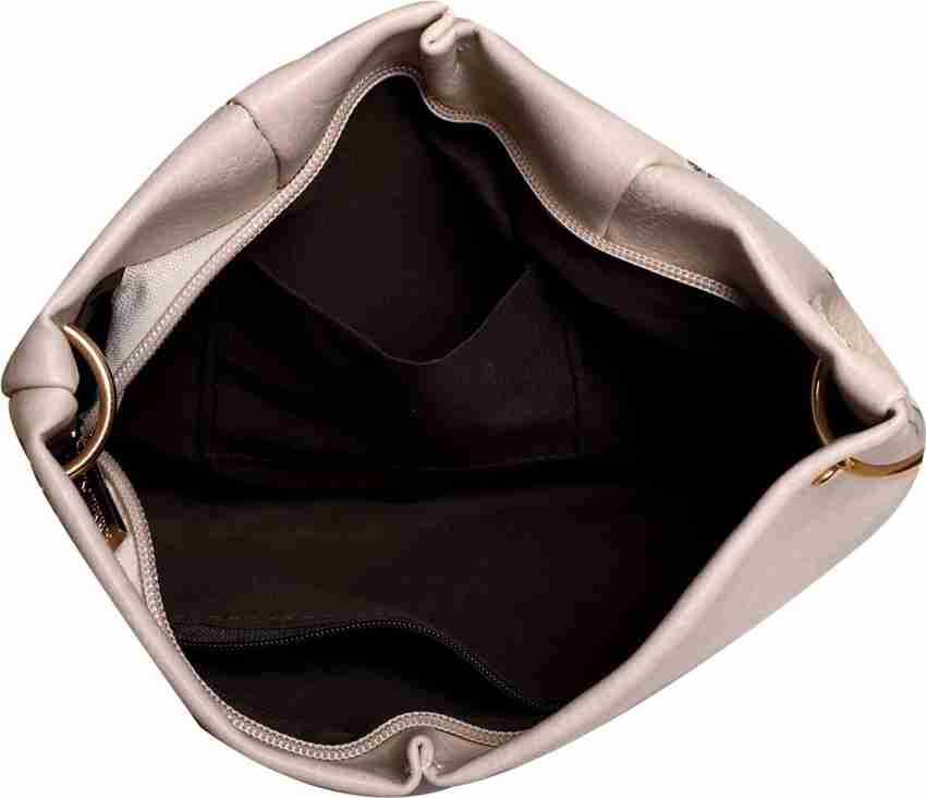 Leatherette Lino Perros Colored Women's Sling bag BEIGE