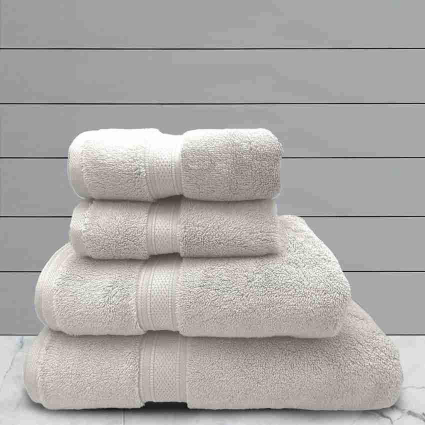 LUSH & BEYOND Bath Towel Set of 2, 100% Cotton Towel for Men & Women 500  GSM Towel