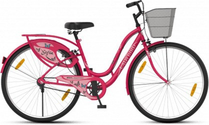 Flipkart lady shop bird cycle