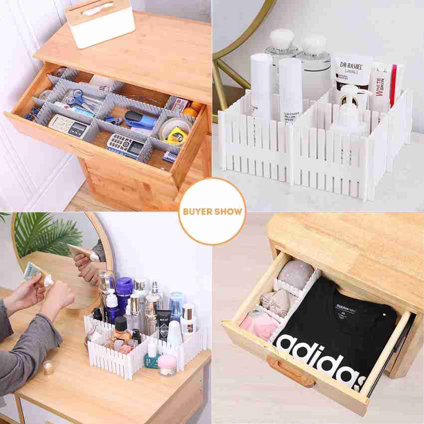 8Pcs Storage Box Drawer Organizers Dustproof Desk Kitchen Bathroom  Accessories