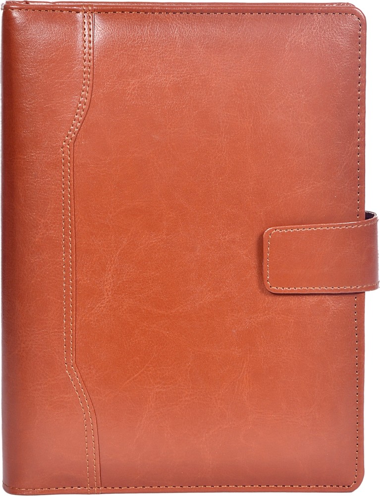 The Bling Stores Brown Notebook Diary with magnatic Flap button