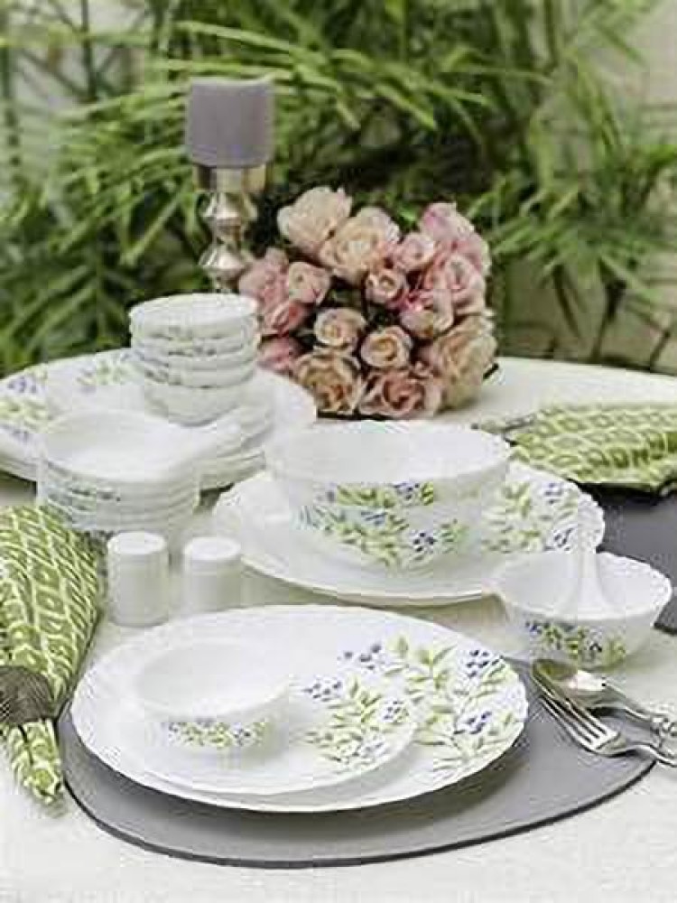 La opala dinner set 64 pieces sale