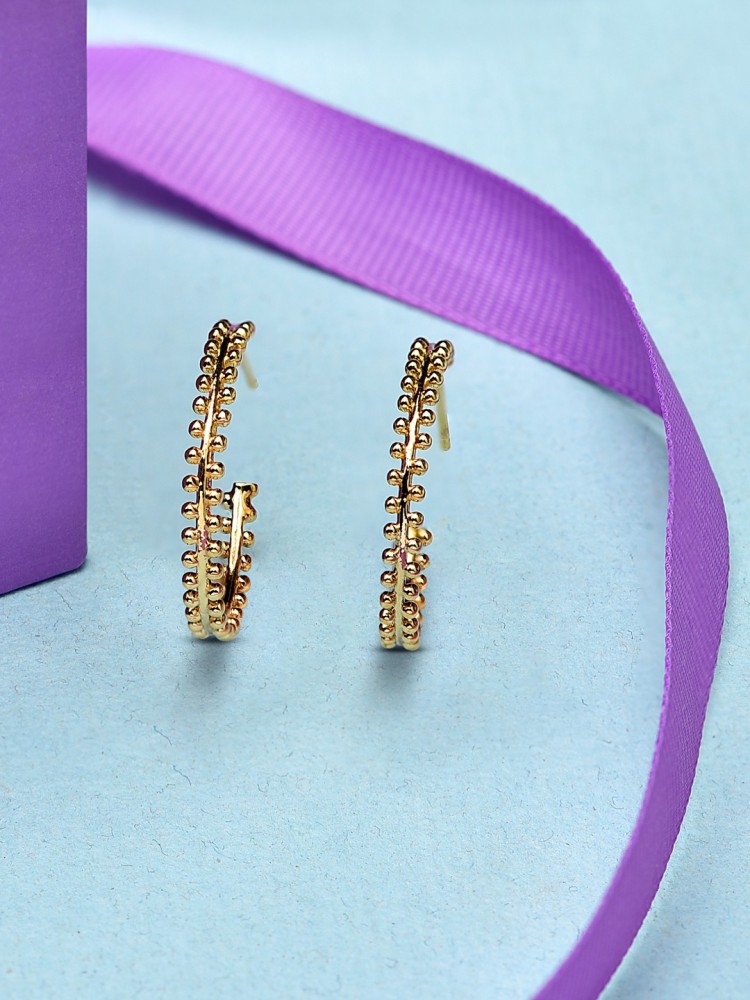 Buy Set Of 3 Textured Mini Hoop Earrings Online - Accessorize India -  Accessorize India