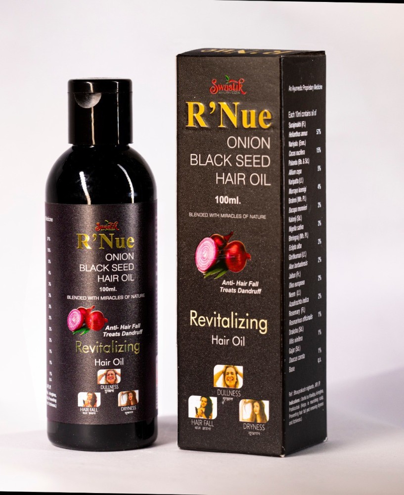 R'NUE Herbal Onion Black Seed Hair Oil