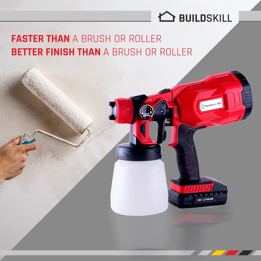 BUILDSKILL Pro Cordless Paint Sanitizer Sprayer 18V 2000 mAH with