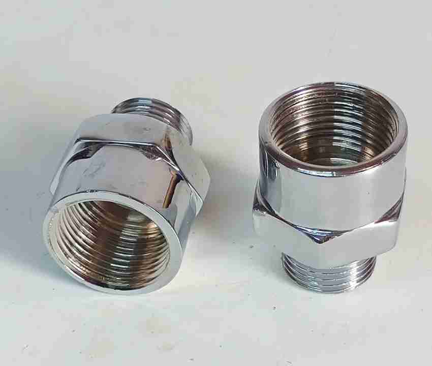 Adapter Nipple 3/4 Male x 1 “ Female Pipe Fitting NPT - Brass Adapter 3/4  inch x 1inch Female Pack of 1
