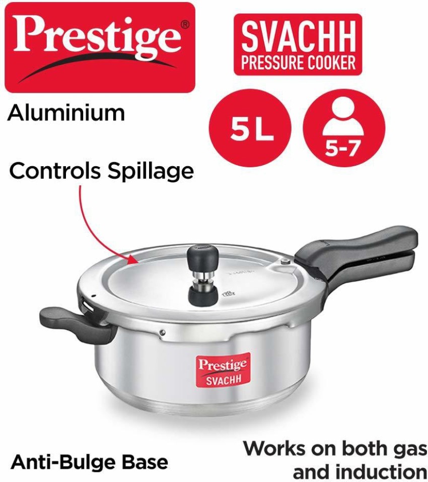 Prestige Deluxe Stainless Steel Senior deep pressure Pan