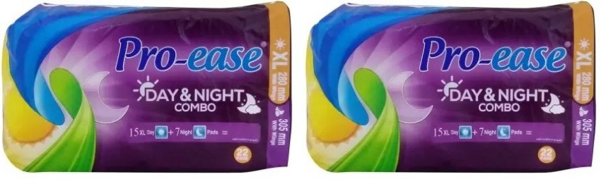Pro-ease Day & Night Combo Big Pack 22 Sanitary Pad Sanitary Pad