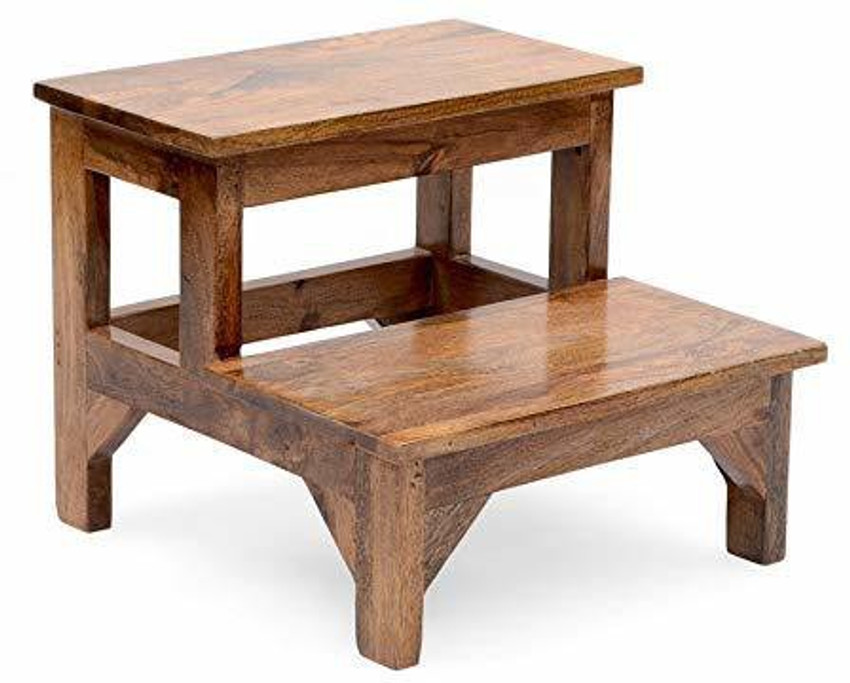 Wooden kitchen step best sale stool