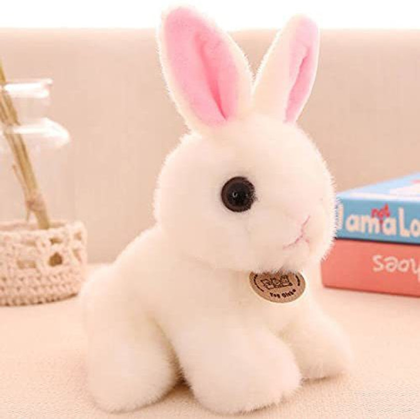 White rabbit teddy bear top
