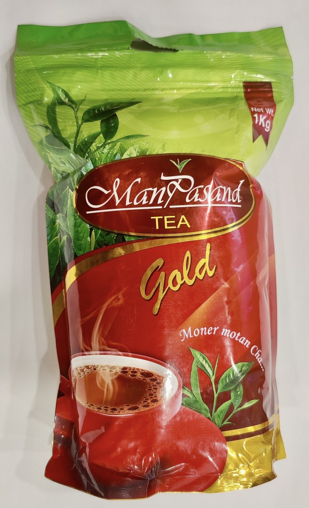 manpasand tea GOLD TEA 1KG Unflavoured Tea Pouch Price in India