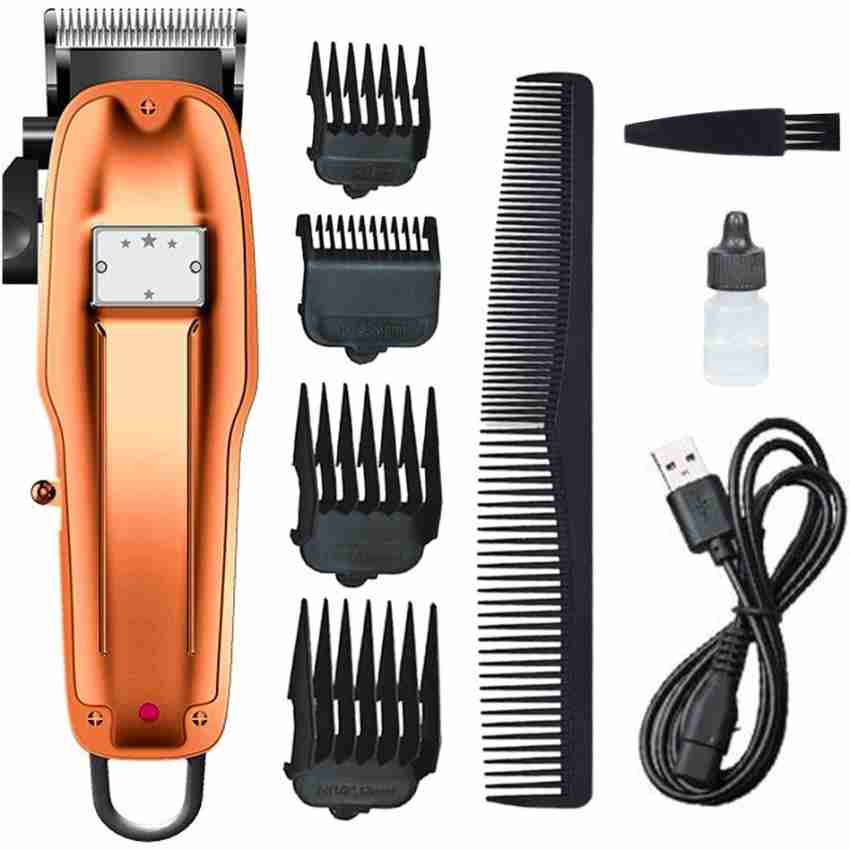 KMI Metal Hair Clipper Men Electric Hair Trimmer Grooming Kit 120