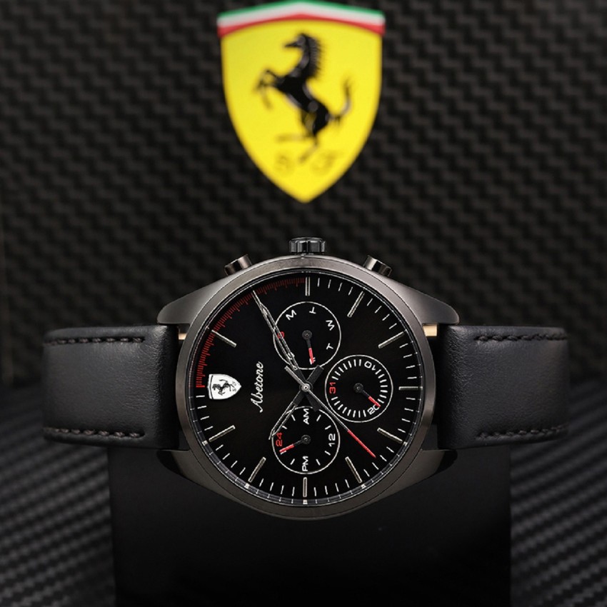 SCUDERIA FERRARI ABETONE Analog Watch For Men Buy SCUDERIA