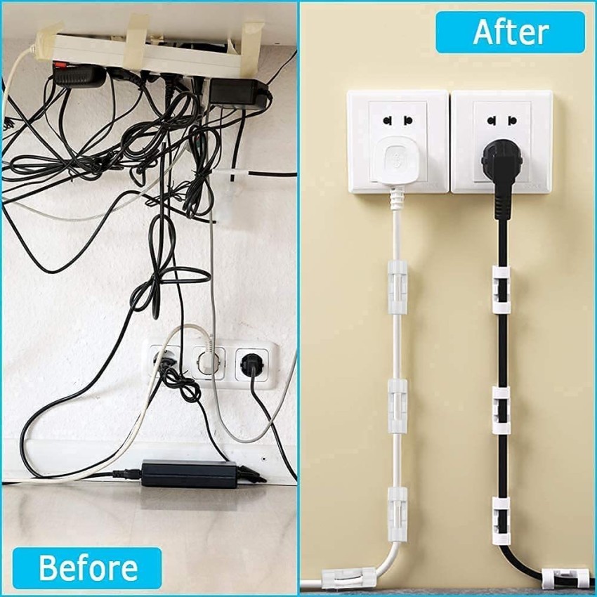 Extension cord clearance clips