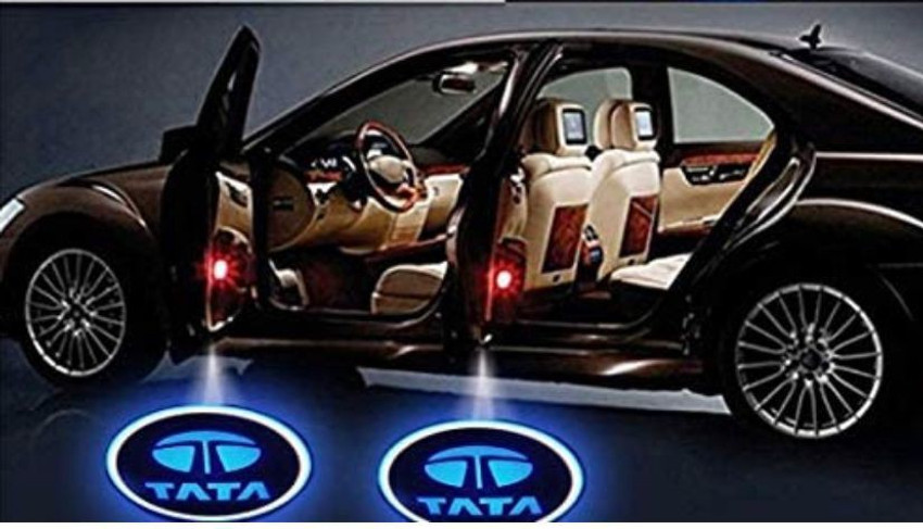 Car brand outlet door lights