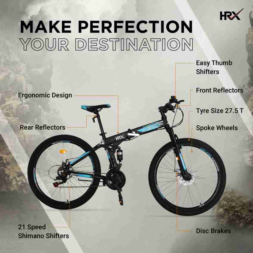 Rockefeller folding best sale mountain bike