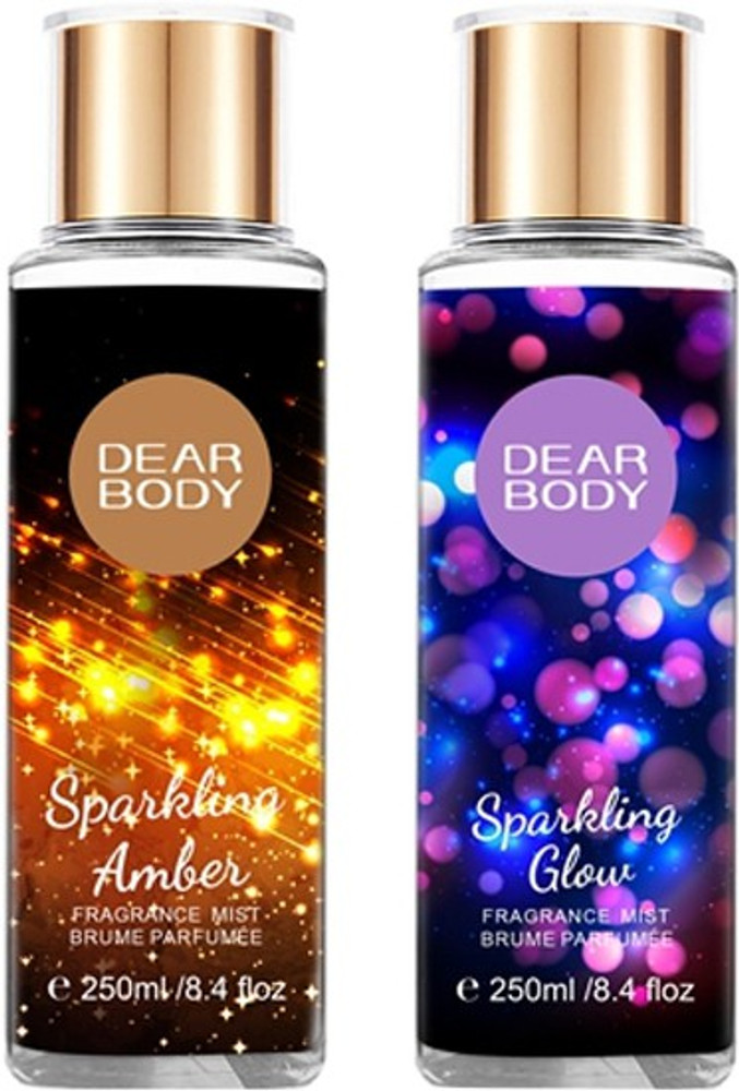 Sparkling shop body mist
