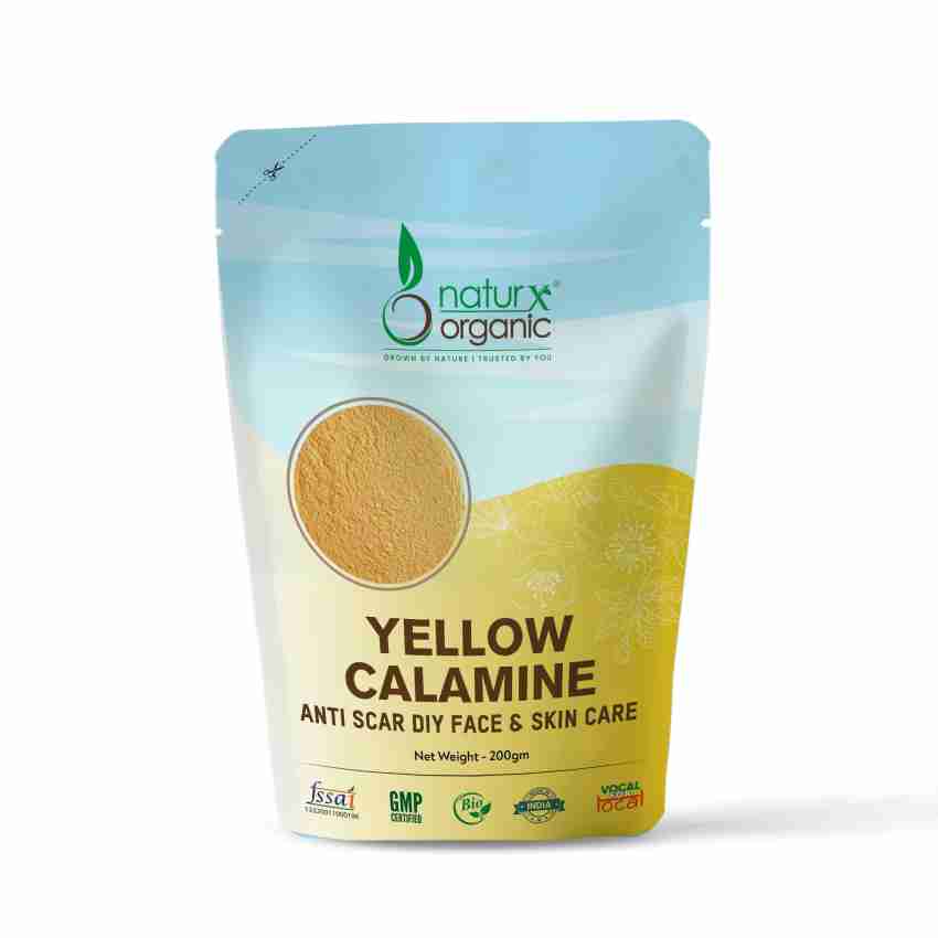 Naturx Organic Yellow Calamine Anti Scar DIY Face Skin Care