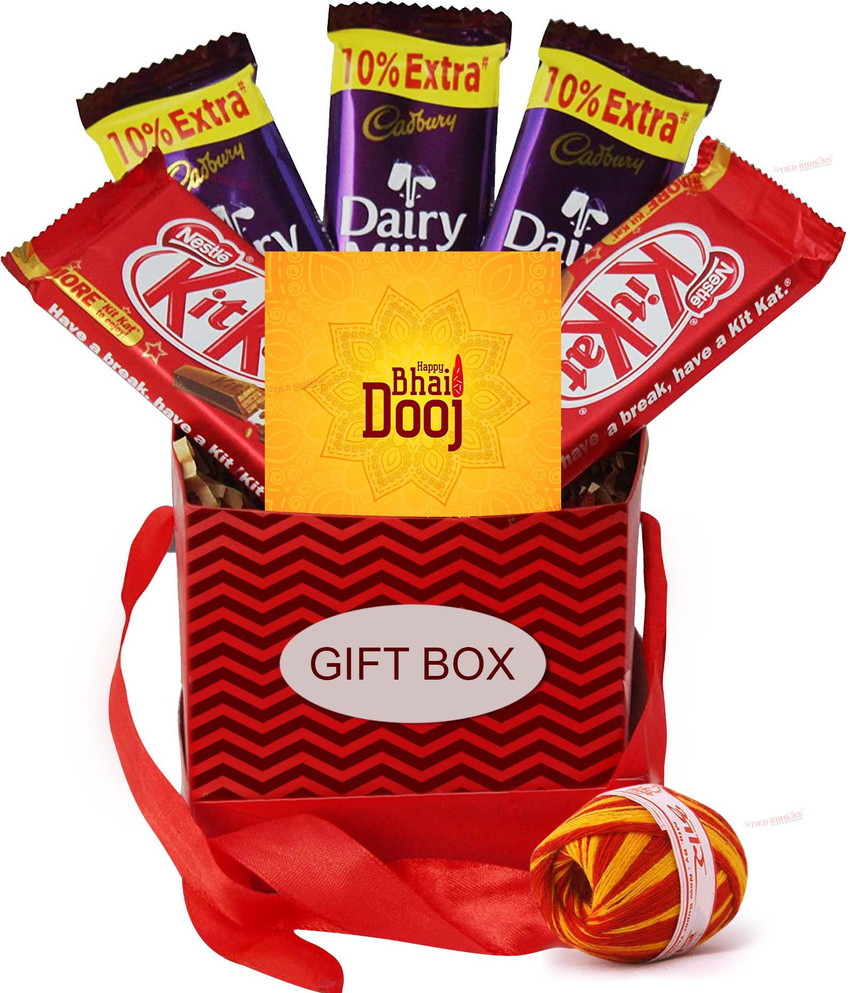 Midiron Chocolate Gift For Brother| Bhai Dooj Gift Set For Brother| Bhai  Dooj Gift For Sister| Chocolate Gift For Sister| Chocolate Gift Pack| Bhai  Dooj Gift |IZ21STBrotherDairyMilk2MU-56 Ceramic Gift Box Price in India -  Buy Midiron Chocolate Gift For Brother ...