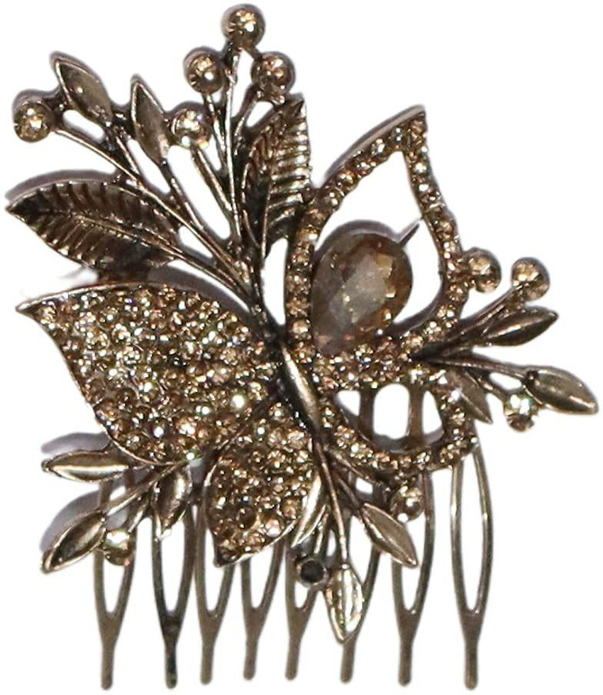 Crystal Hair Combs Tiaras Rhinestone Pearl Bridal Hair Comb Headpiece –  Loto.pk