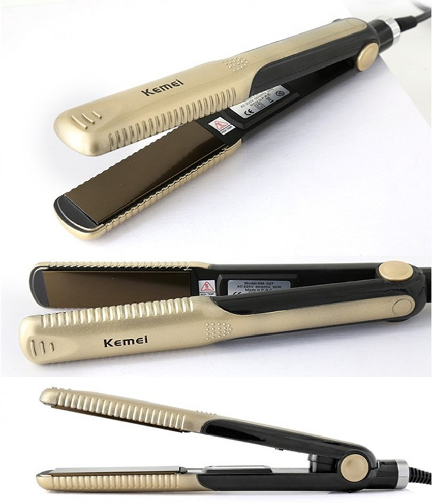 Firststep Hair Straightener Professional KM 327 Crimper For