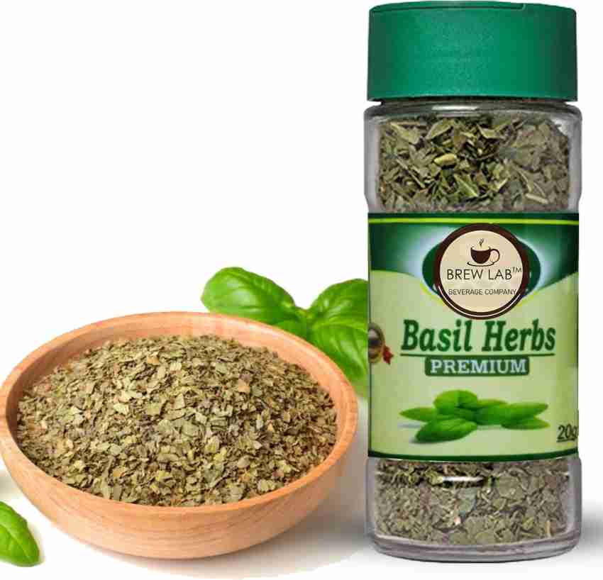 Brew Lab 100 Fresh Dried Basil Herbs Premium Price in India