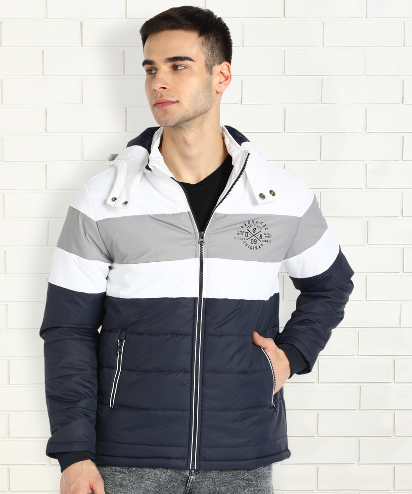 PROVOGUE Full Sleeve Colorblock Men Jacket Buy PROVOGUE Full