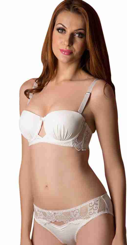 Seduct Lingerie Set - Buy White Seduct Lingerie Set Online at Best Prices  in India