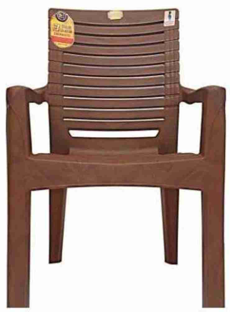 Restomatt world Relax Comfortable Luxury Arm Plastic Outdoor Chair