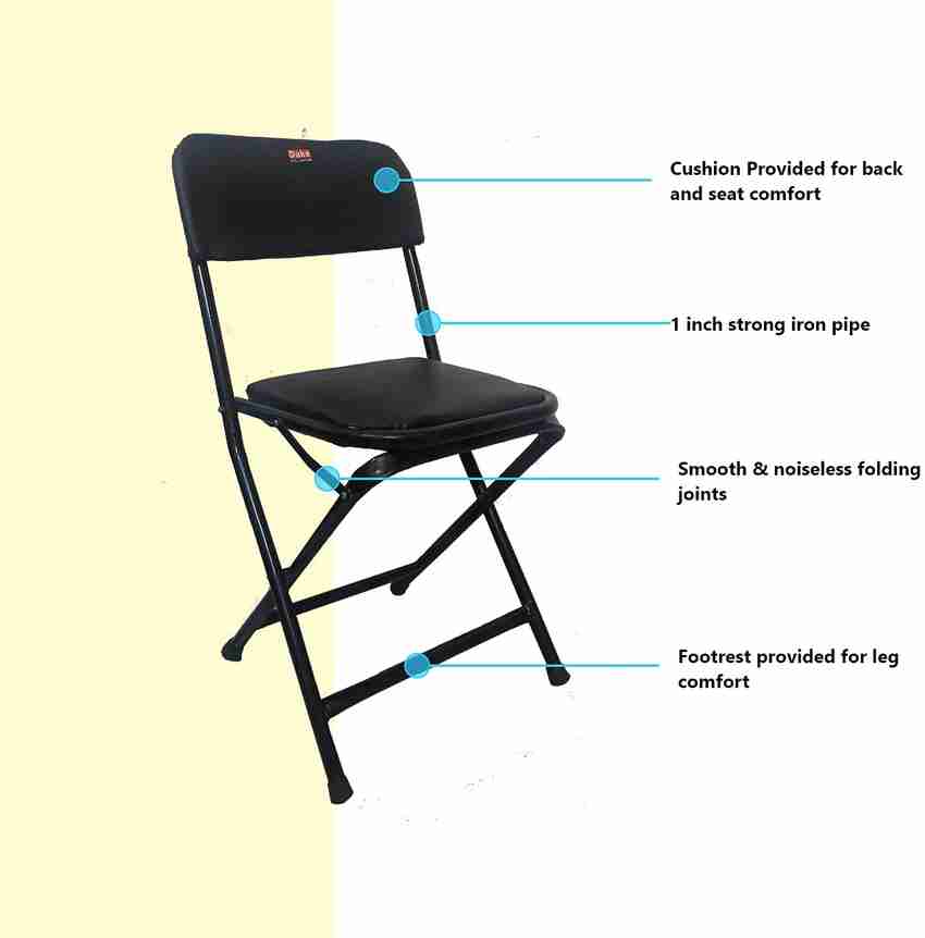 Nikota Enterprises Folding Chair Seat Back Cushion Multipurpose