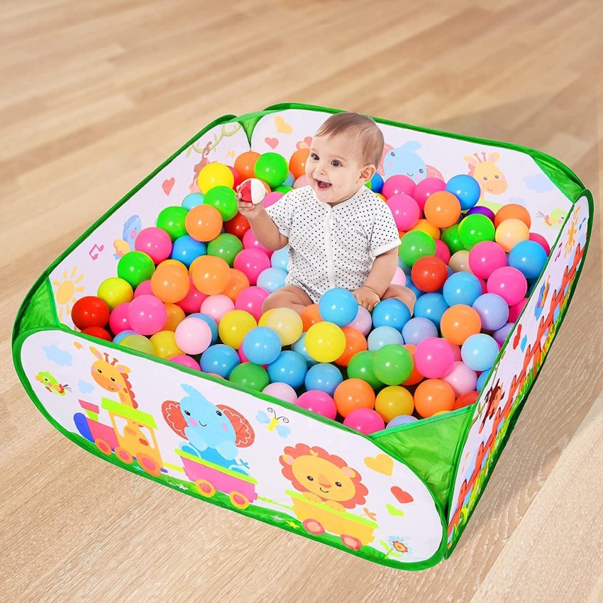 storeistic Toddler Ball Pit, Large Pop Up Animal Ball Pits, Play