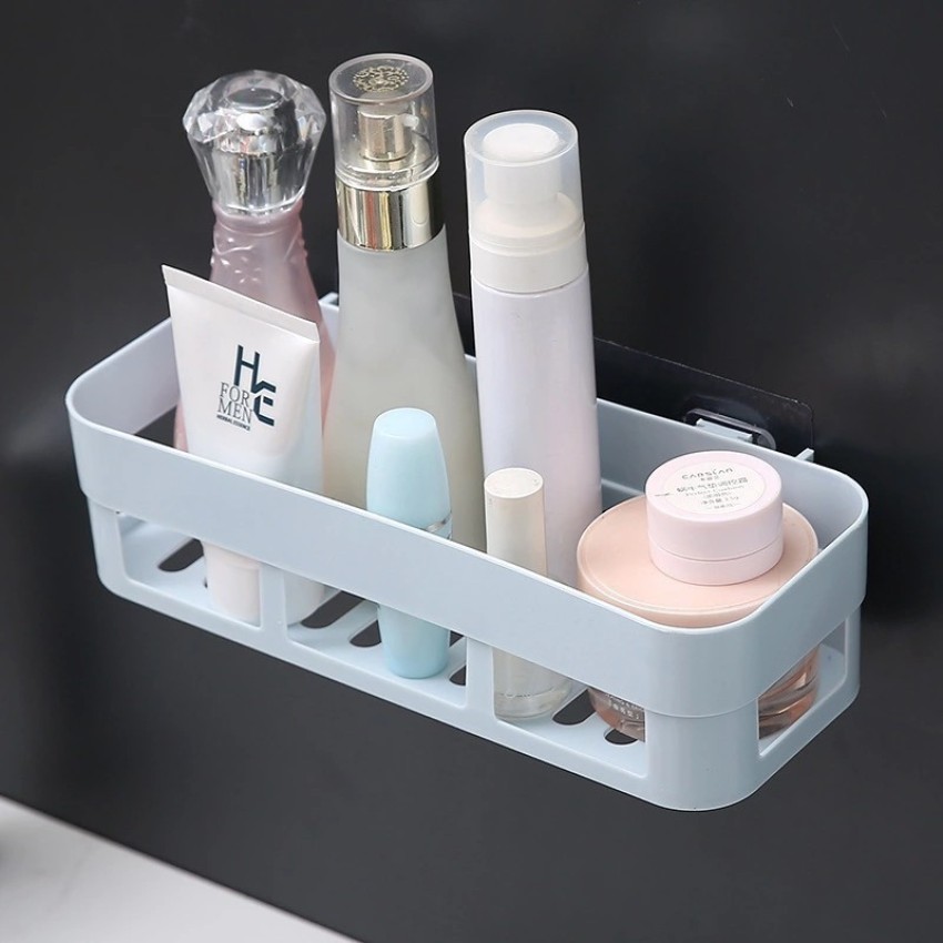  2 Pack Bathroom Hanging Shelf ,No Drilling Shower Caddy Basket  Corner Shelf Stand Storage Organizer for Bathroom Kitchen Toilet,Shower  Corner Caddy with 4 Traceless Adhesive Hooks : Home & Kitchen