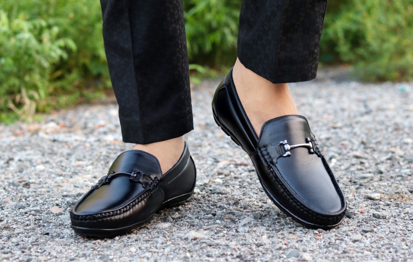 Pure on sale leather loafers