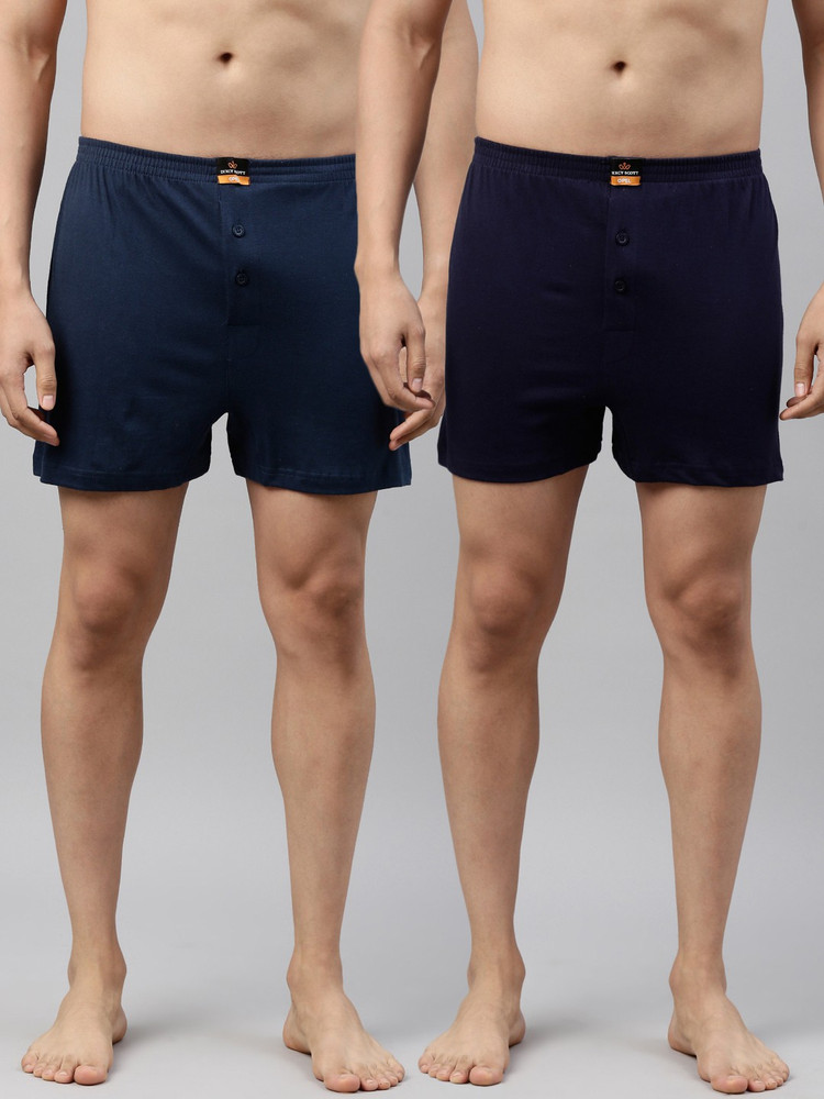 Basic Zip Shorts (classic blue/off white) – ballaholic