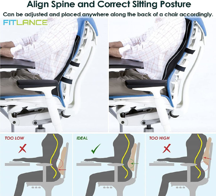 Back support cheap for chair flipkart